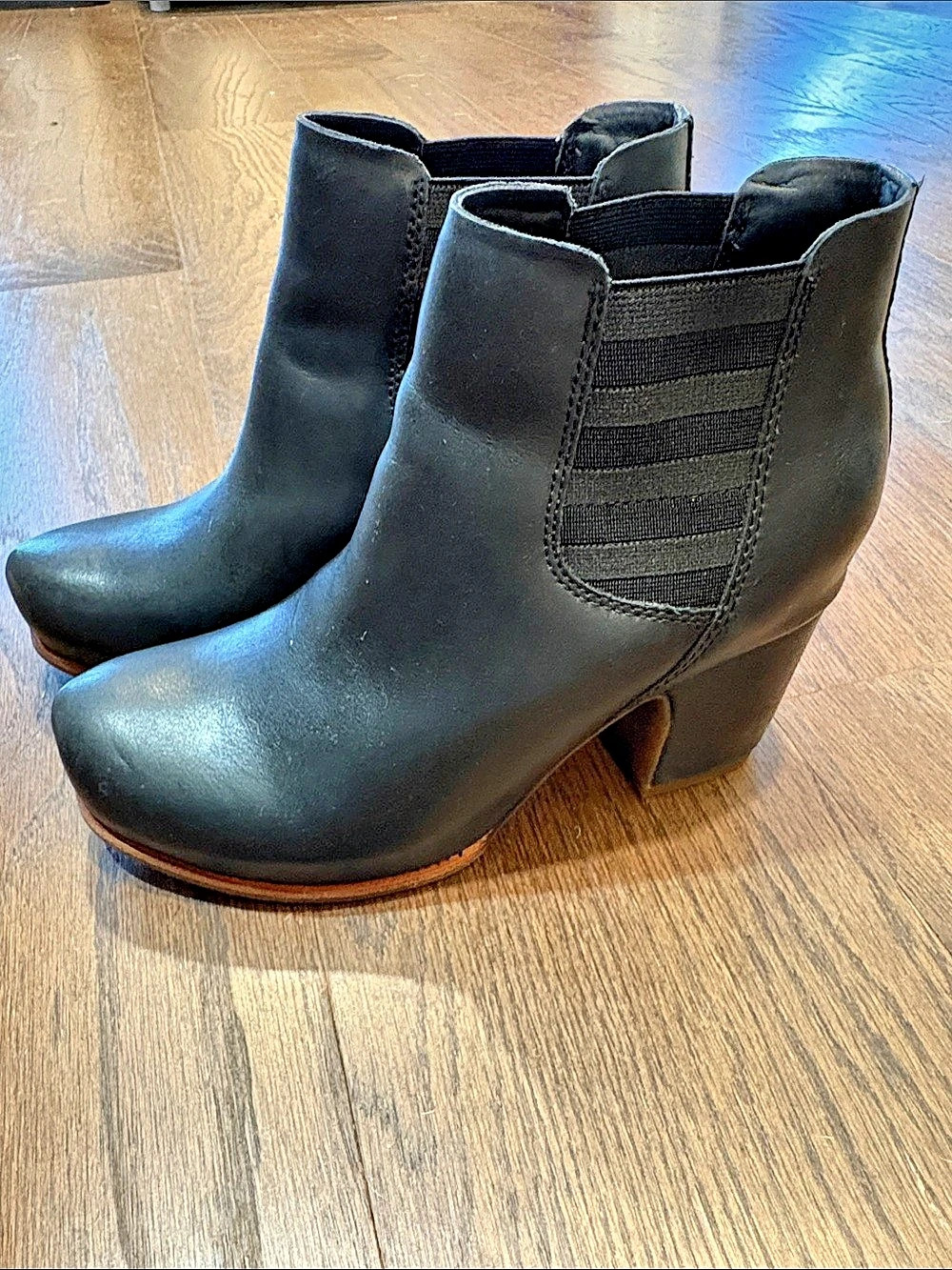 Kork Ease Shirome Boot Black Heel Ankle Boots 6.5